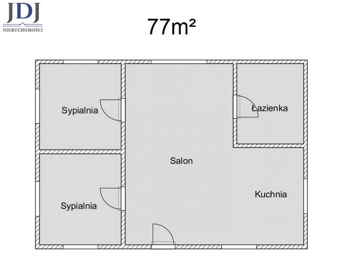ATRAKCYJNY DOM PARTEROWY 77 M2 - DZIAŁKA 10 AR - Pełny obrazek: 5/19