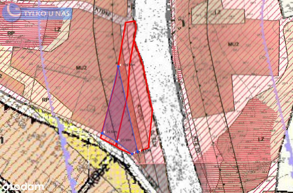 Działka 0,84 HA, Zakopianka | Gaj, Mogilany - Pełny obrazek: 5/5