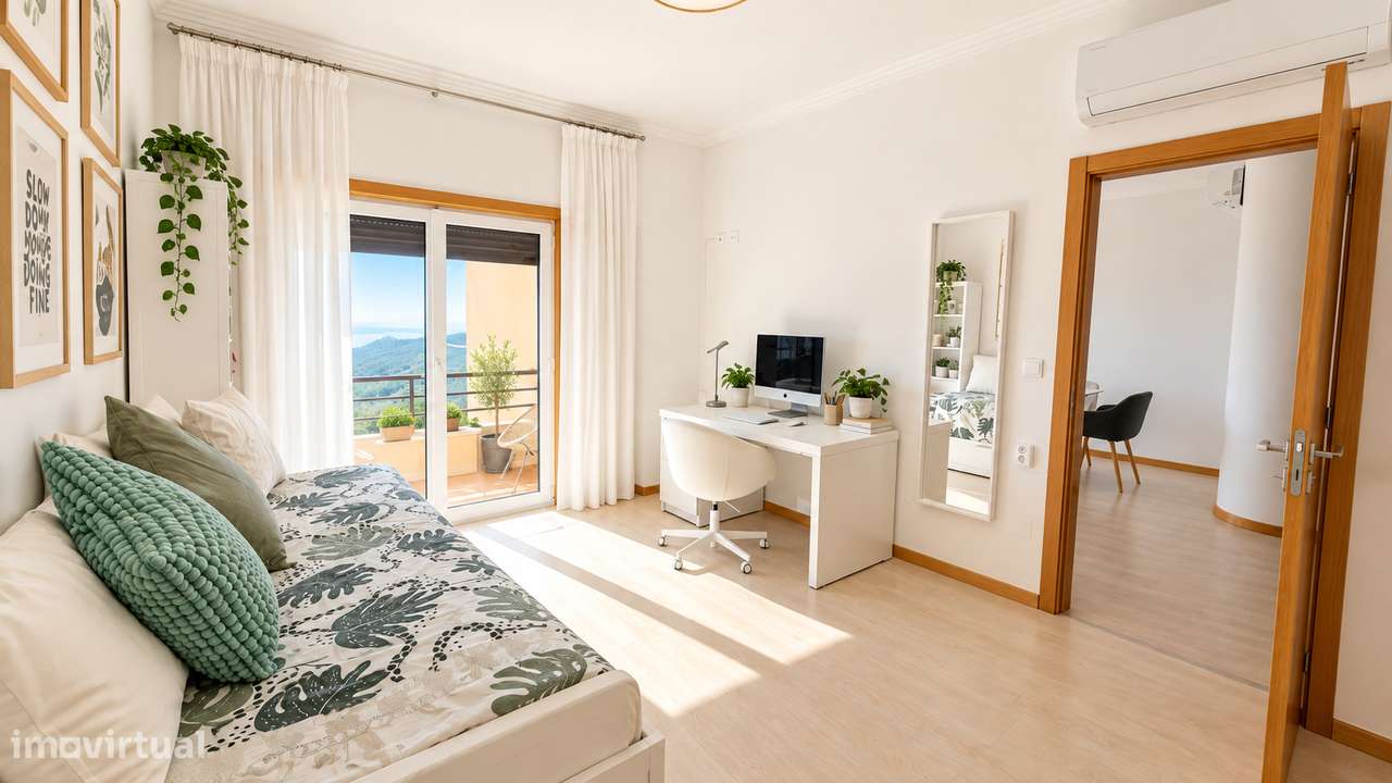 Apartamento T2 vista Tejo com garagem, Vila Franca de Xira-11