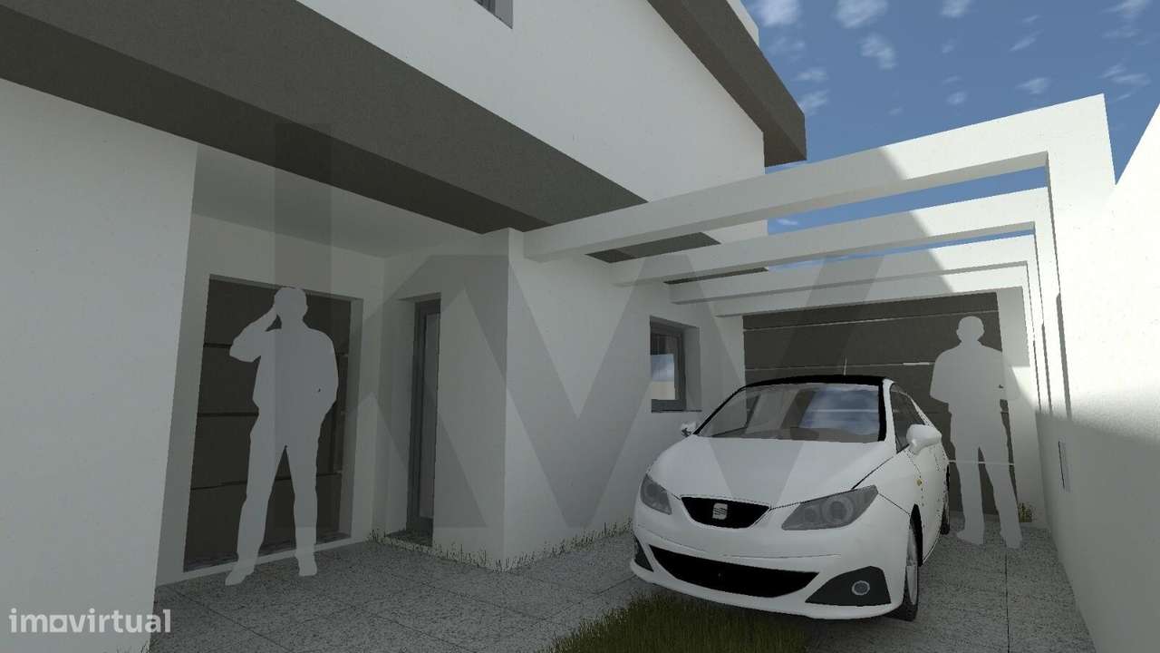 Moradia geminada Triplex T3 + 1 I 3 Suites I 4 WC I Fernão Ferro - Grande imagem: 2/13