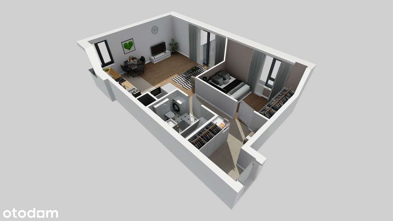 ostatnie | GOTOWE | 2 pokoje | zamknięte osiedle |BEZ PROWIZJI|BEZ PCC-4