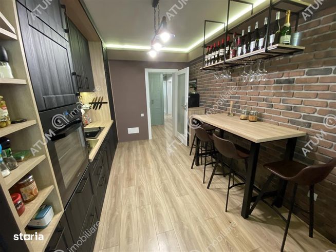 Apartament cu 3 camere etaj 1 cu parcare si terasa in Selimbar-16