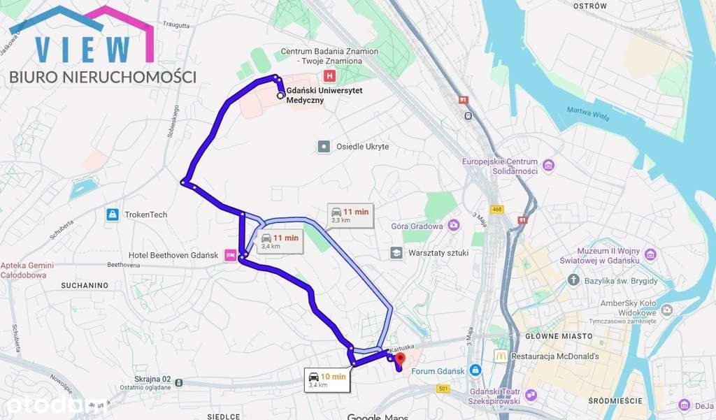 2 kawalerki/3km do GUMed/Politechnika/Obok tramwaj-5