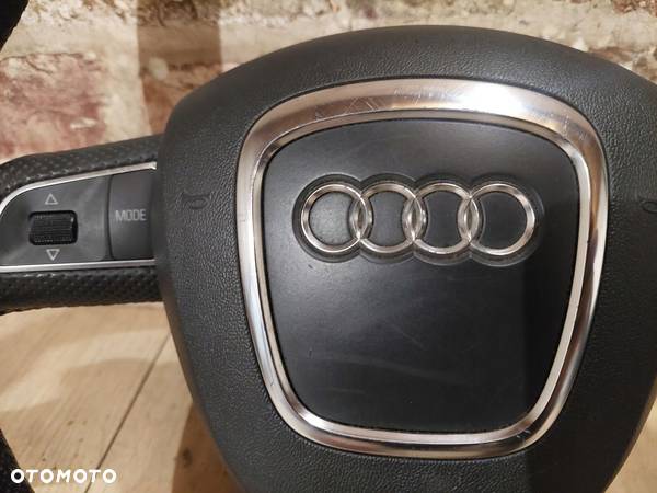 KIEROWNICA MULTIFUNKCJA AIRBAG ŁOPATKI AUDI Q7 4L LIFT 2010/2015 S-LINE - 5