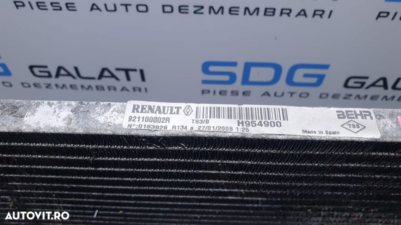 Radiator AC Aer Conditionat Clima Renault Latitude 1.5 DCI 2010 - 2013 Cod 921100002R [275M8] - 3