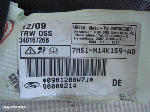 Airbags De Cortina Esq Ford Focus Ii Turnier (Da_, Ffs, Ds) - 2