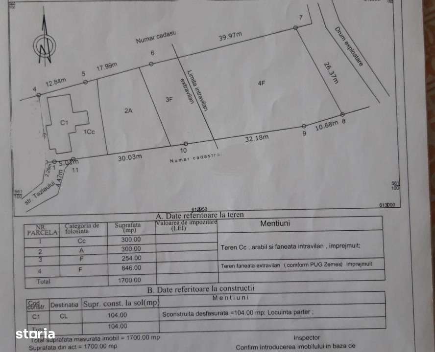 Casa pe teren 1700mp in Zemes - Imagine principală: 2/2