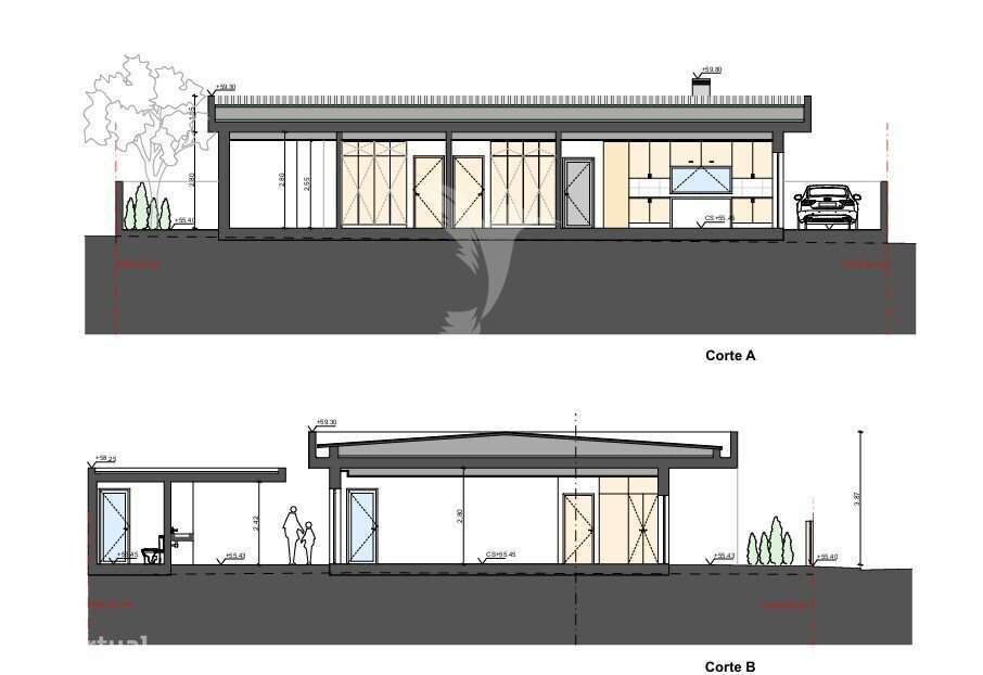 Moradia Térrea com Piscina - Grande imagem: 4/6