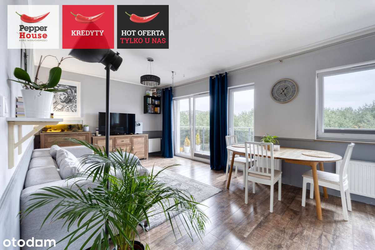 Mieszkanie w Fordonie obok lasu 3 pokoje 2 balkony-1