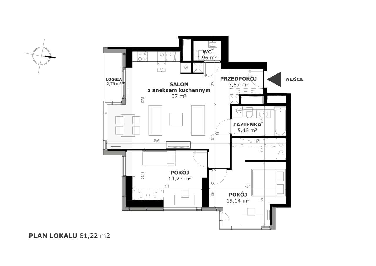 Towarowa Towers | Luksusowy apartament przy metrze | 2 miejsca-17