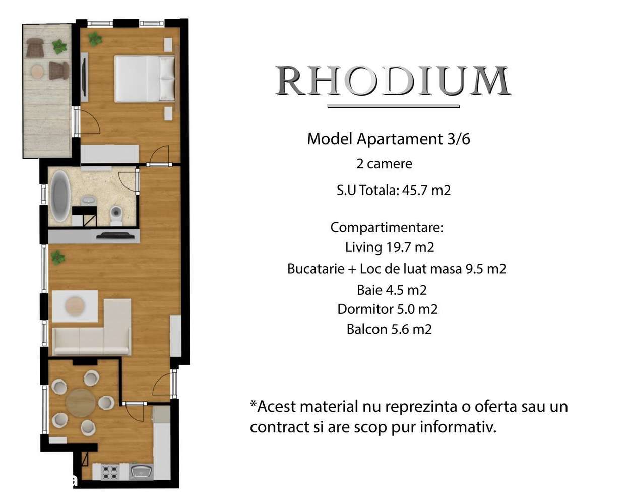 Apartament 2 camere, str. Cetății – Direct dezvoltator, 0% comision - Imagine principală: 2/13