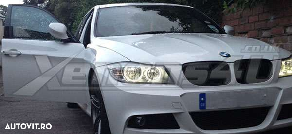 Angel Eyes pentru BMW E90 E91 facelift HALOGEN LED MARKER 64W - 3