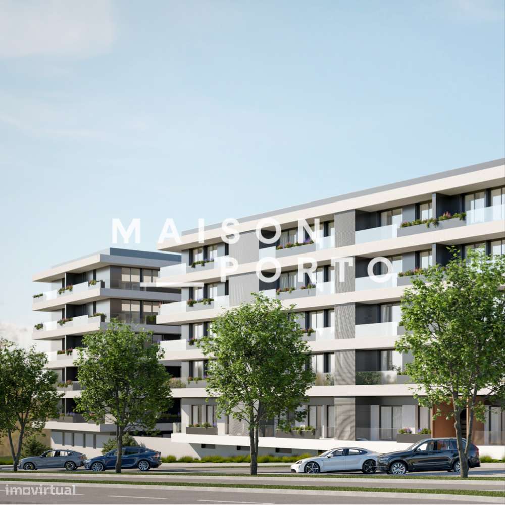 Apartamento T2 com Terraço em Condomínio Fechado em Gondomar - Grande imagem: 2/26