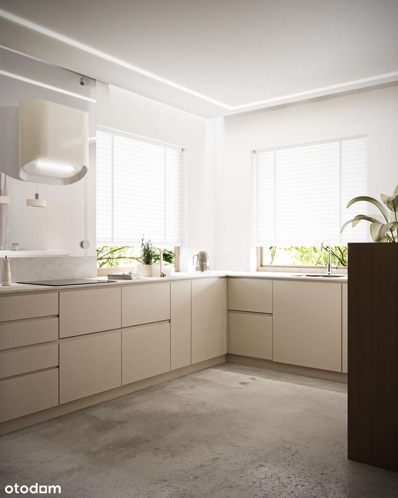 Nowoczesna rezydencja pod Białymstokiem – wysoki salon i duża działka - Pełny obrazek: 4/7