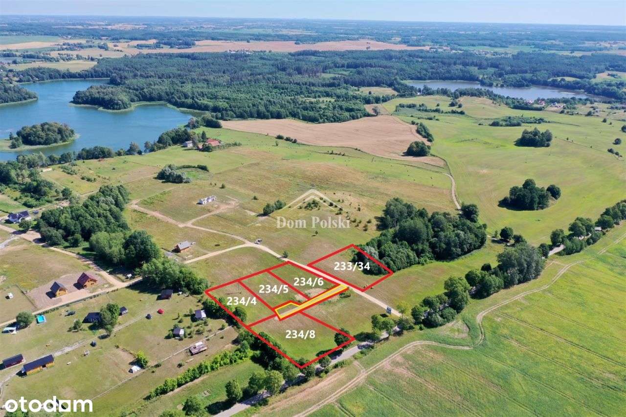 Działki budowlane - 600 M od Jeziora Kukowino, Vat - Pełny obrazek: 5/14