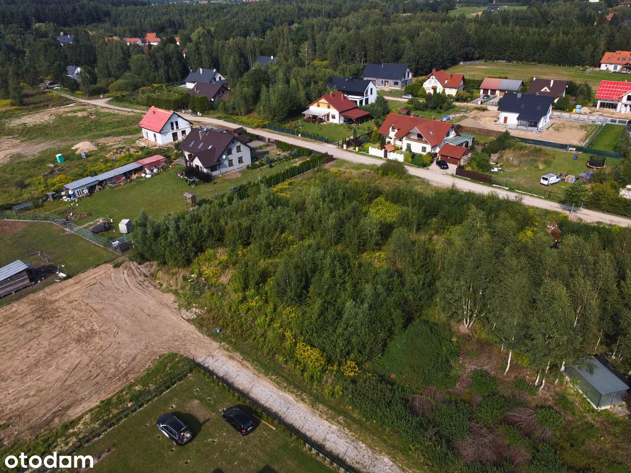 Ługwałd/Dywity - działka 1500m² - MPZP i MEDIA-5