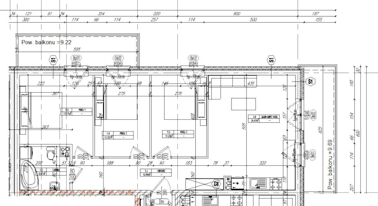 ❤️ 2 Balkony ! Z własnym Parkiem ! Idealne M ! - Pełny obrazek: 2/11