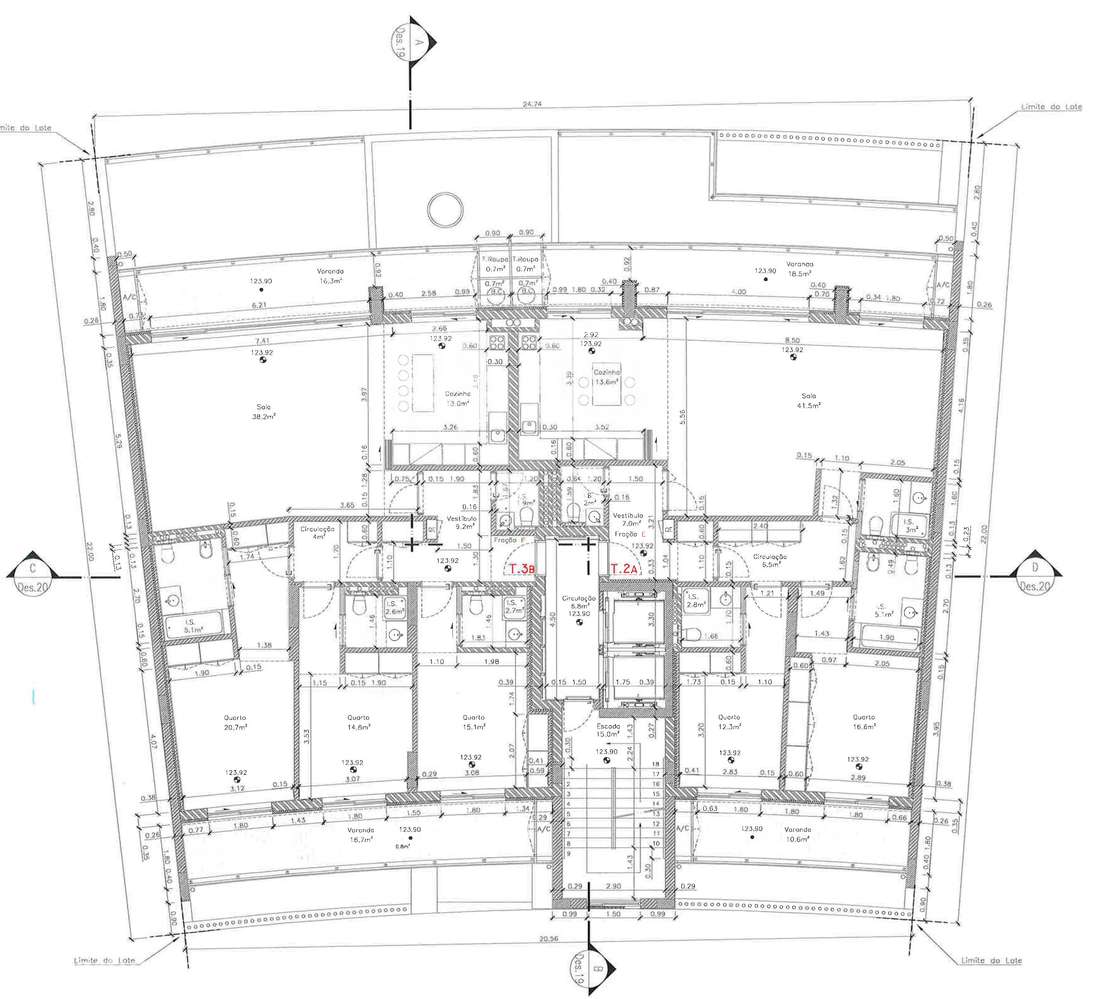 Apartamento T3 em Carnaxide, Oeiras - 3 Quartos e Piscina-25