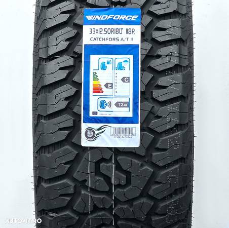 33x12.5 R18 Windforce, Catchfors A/T II 118R All Road M+S (Model BFGoodrich) - 2