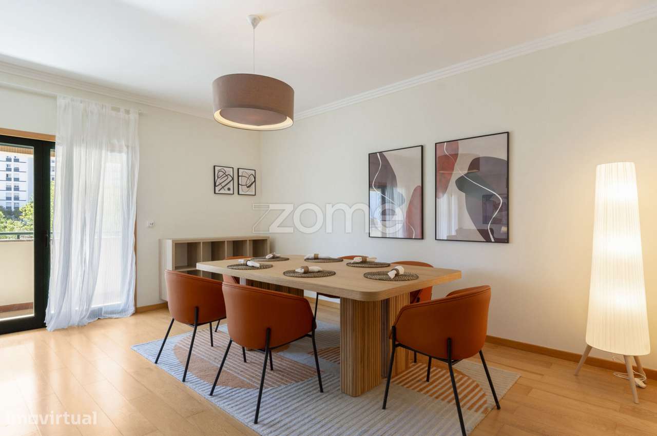 Apartamento T3 com varanda e garagem no L Towers, em Paço de Arcos-12