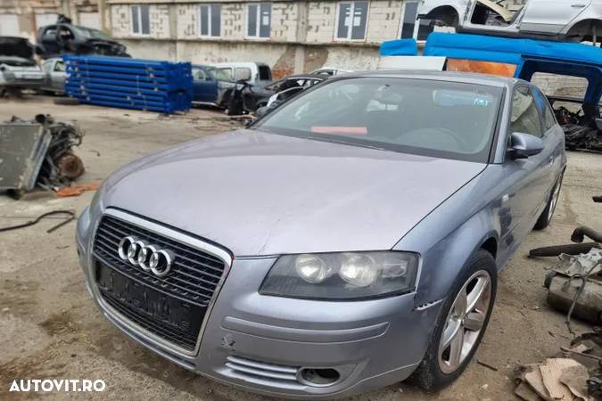 Dezmembrez Audi A3 8P 2004 motor 1.6FSI  cod motor  BAG bara fata capota far stanga dreapta grila trager radiator apa clima - 1