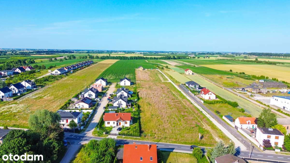 Działki od 922m2 do 1903m2 !zabudowa jednorodzinna! Kórnik Al. Flensa-0