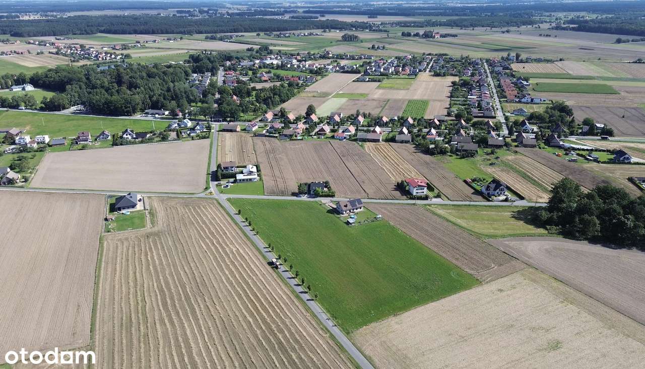 Działki budowlane Sieraków Śląski 1100m2 - Pełny obrazek: 5/5