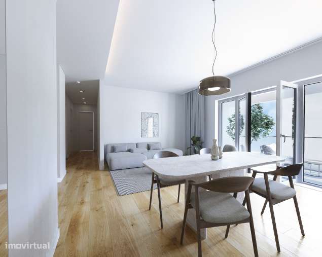 T-2 NOVO, ultima oportunidade, com 2 casas de banho e garagem.-3