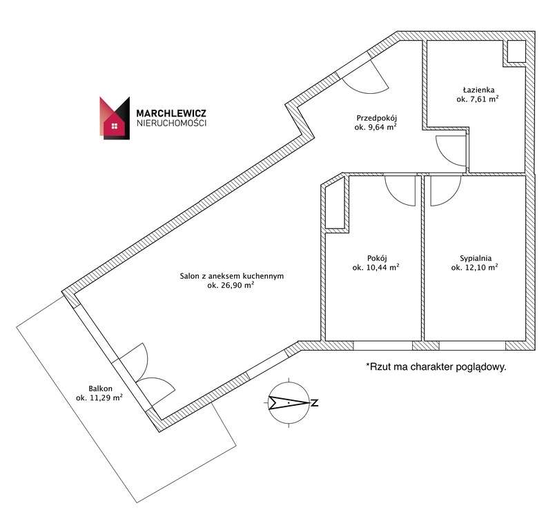 3 pokoje | Awangarda | Lem-Bud | wysoki standard-17