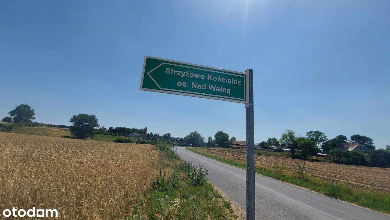 Działka budowlana nad rzeką Wełną pod Gnieznem - Pełny obrazek: 4/6