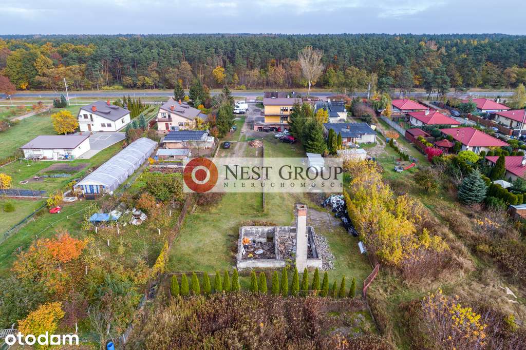 Grunt przy skarpie 1421m2 Suchocin gm. Jabłonna-10