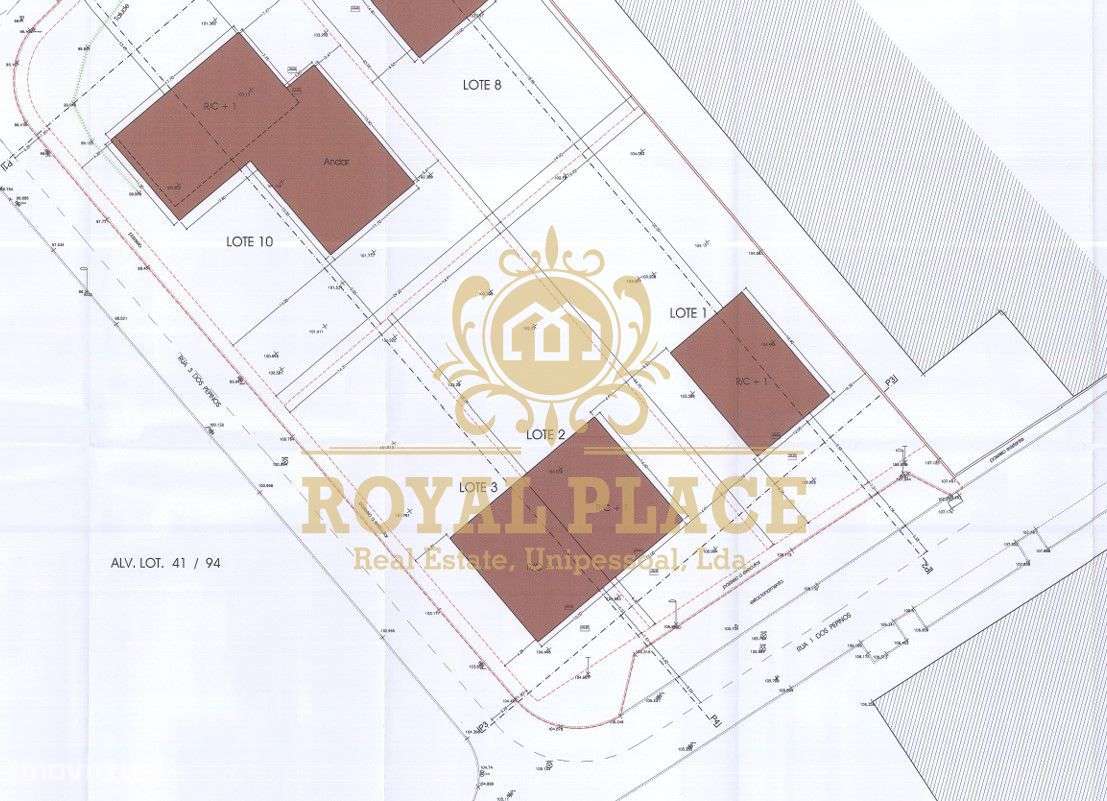 Conjunto de Lotes para Construção em Paços de Brandão - Grande imagem: 3/8
