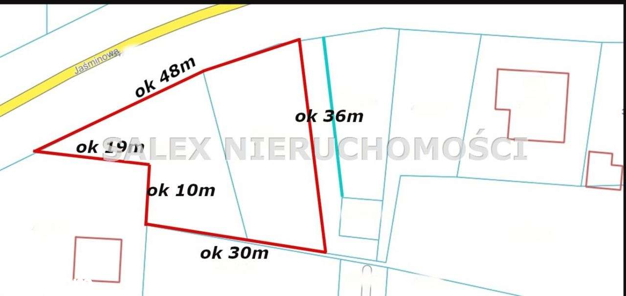 Działka, Radlin, 903m2-160.000zł - Pełny obrazek: 4/4