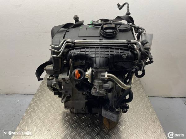 Motor SKODA SUPERB II (3T4) 2.0 TDI 140CV 07.08 - 05.15 Usado REF. BKD - 4
