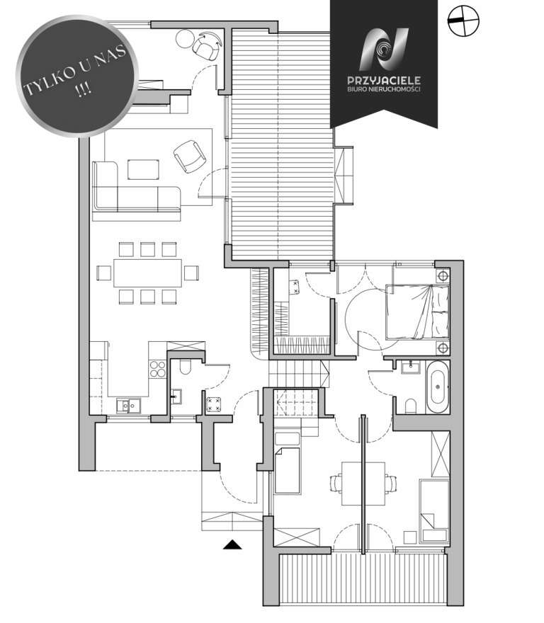 DOM 5 pokoi , blisko morza ! Zaspa-11