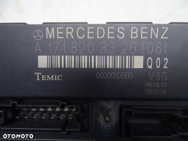 Mercedes SLK R171 W171 Modul dachu 1718203326 - 3