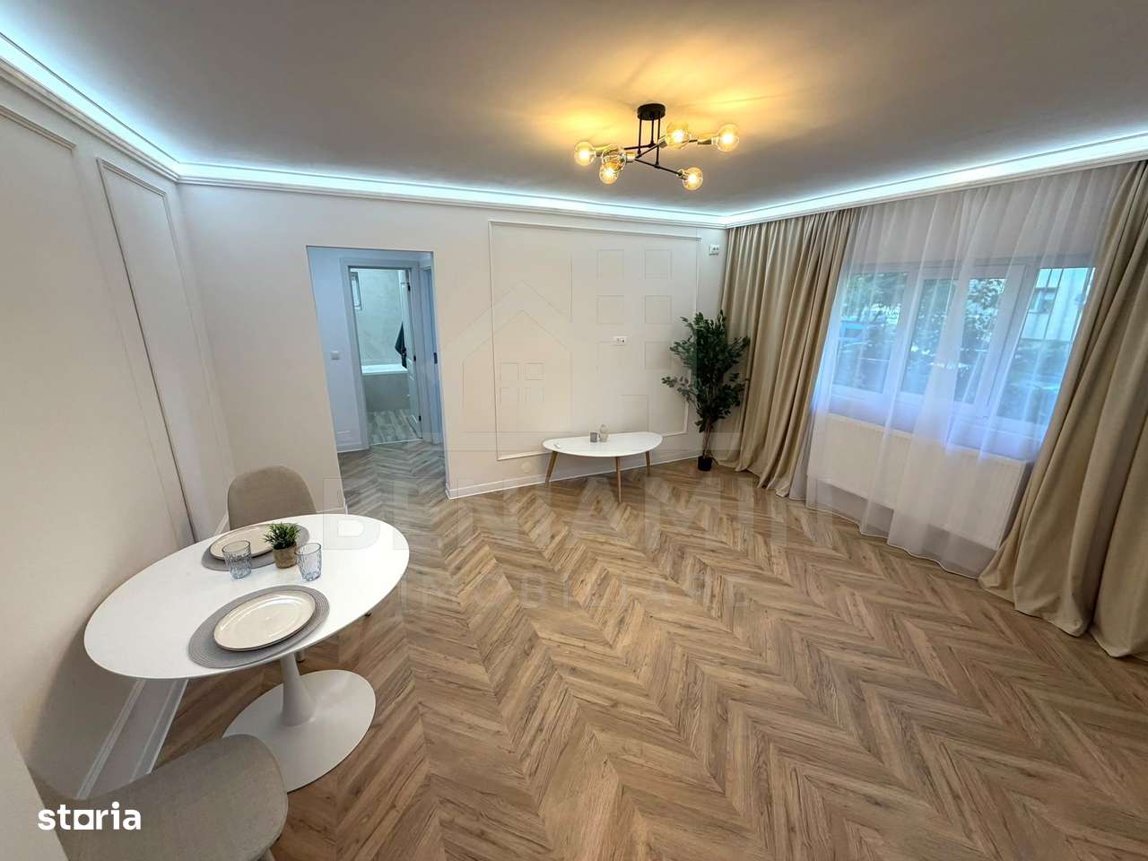 2 Camere-Modern-2 Bai-Brazda-Parter-Renovat Total-Centrala Termica-1