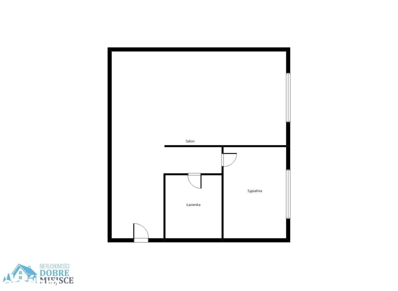 2 pokoje na Leśnym/32m2/parter/blok - Pełny obrazek: 3/6