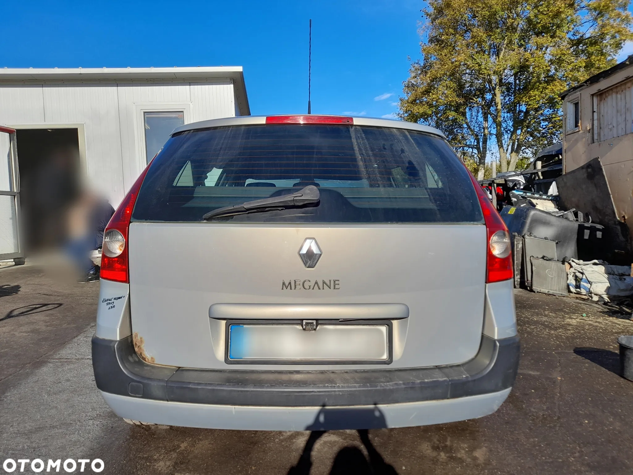 RENAULT MEGANE II ZDERZAK TYŁ TYLNY TYLNI TEA19 - 20