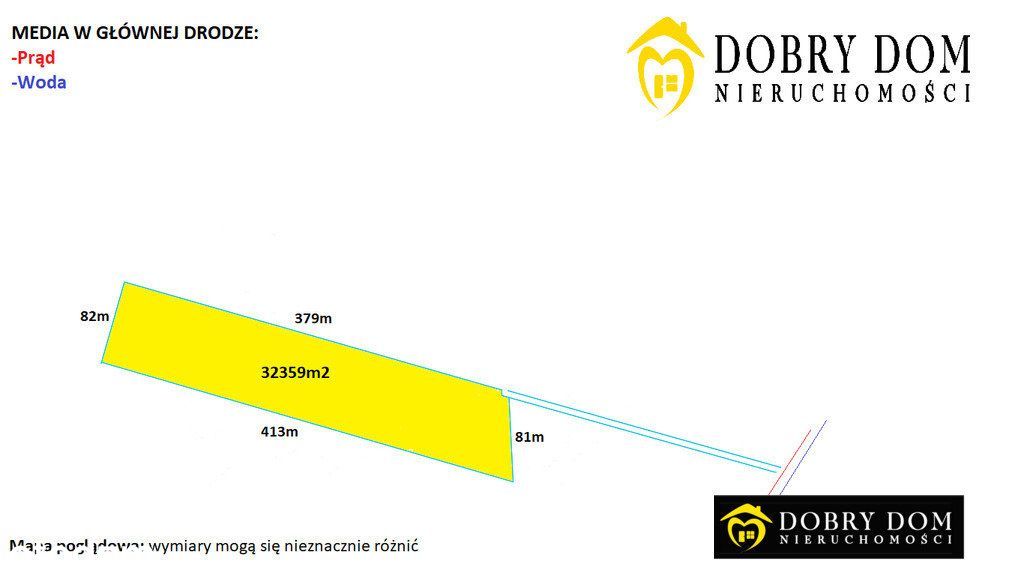 Działka, 32 359 m², Usnarszczyzna