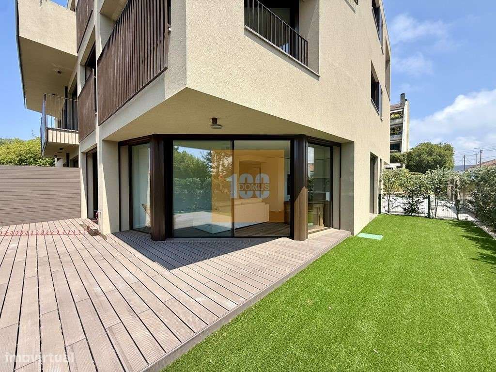 T1 novo com jardim na Granja-22