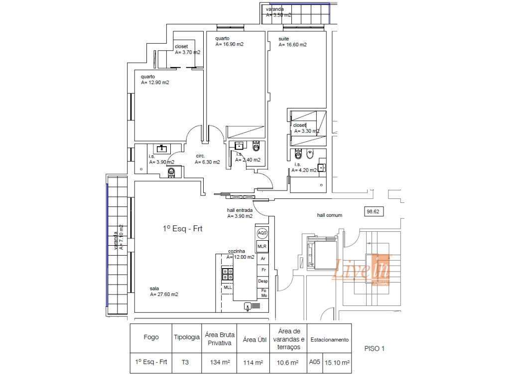 Apartamento T3 em Construção na Ericeira-34