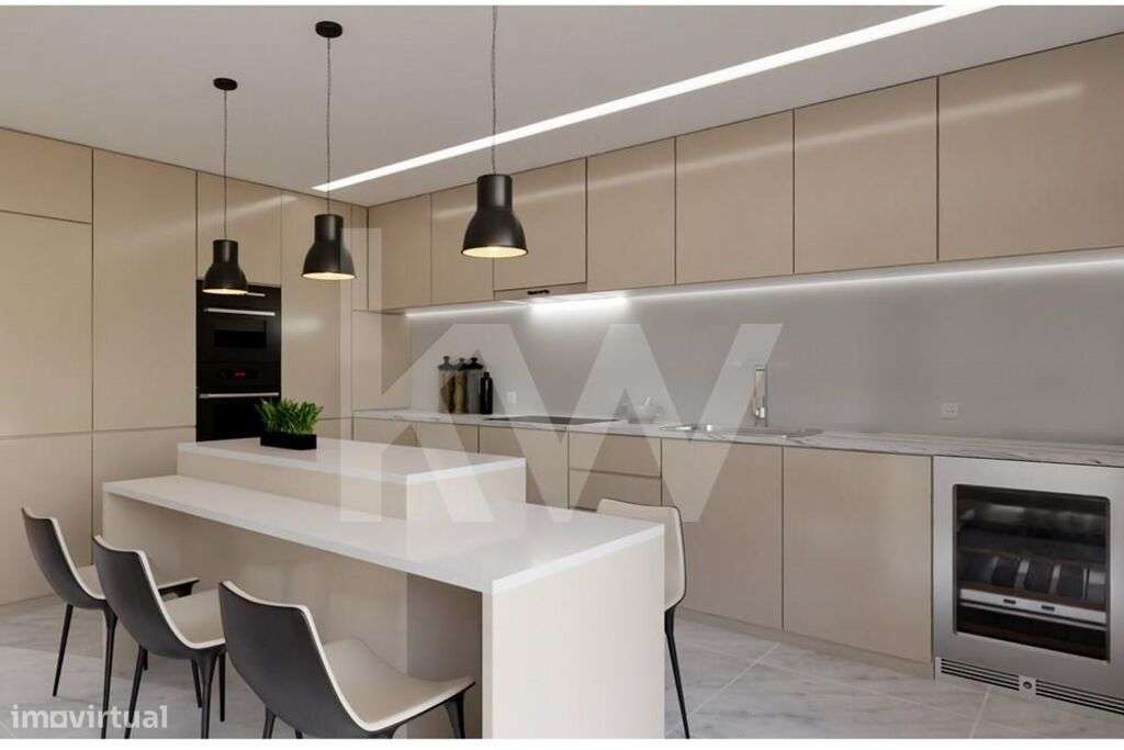 Moradia T3  Nova em Condomínio com Piscina e Vista Mar em Vila Chá, Vi - Grande imagem: 4/29