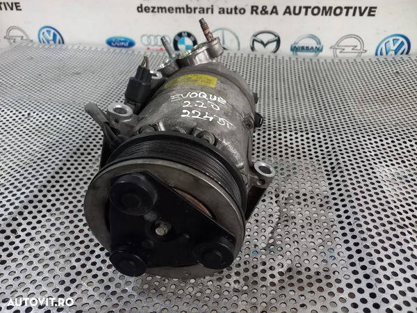 Compresor Clima Land Rover Range Rover Evoque Freelander Jaguar Citroen Peugeot 2.2 Diesel Motor 224DT Cod EJ32-19D629-BC - Dezmembrari Arad - 5