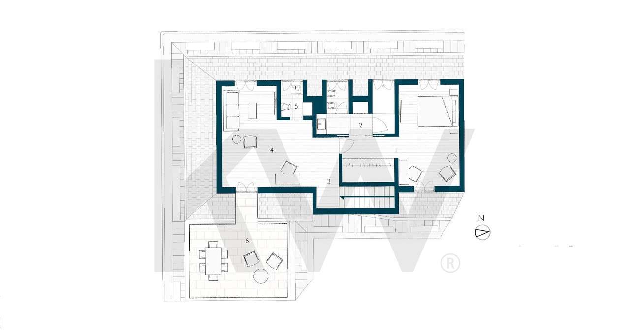 Apartamento Duplex T2+1 com Garagem e Terraço na Estrela-34