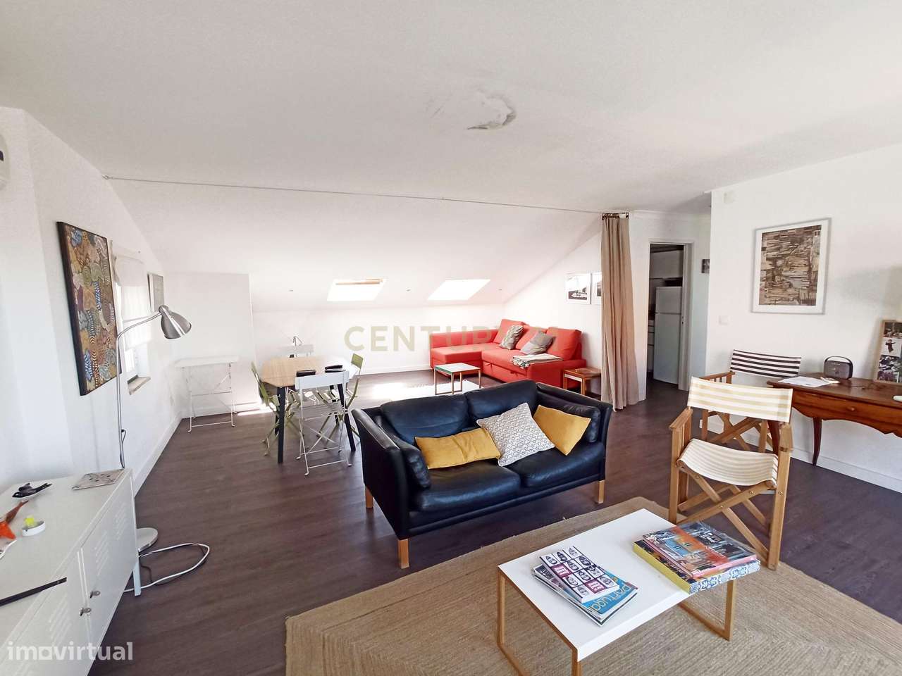 Apartamento com terraço e vista junto ao jardim do Torel-7