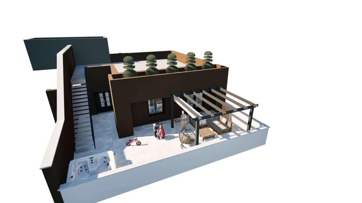 Penthouse de vanzare, cu 3 camere, 91 mp, zona Ansamblul Vest Residenc - Imagine principală: 2/15