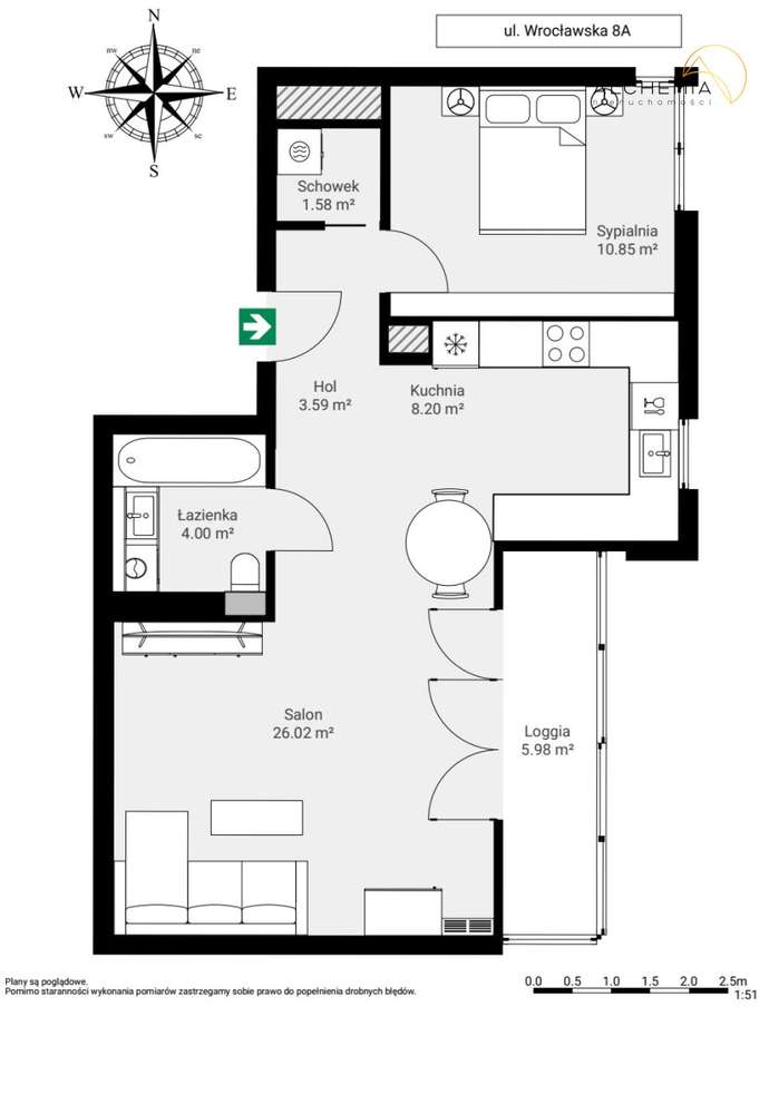 Bez prowizji, Wysoki std., Zieleń, Loggia!-19