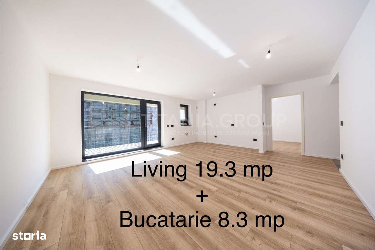 Apartament 2 camere spatios 74 mp,  parcare,  Kasper Coresi-3