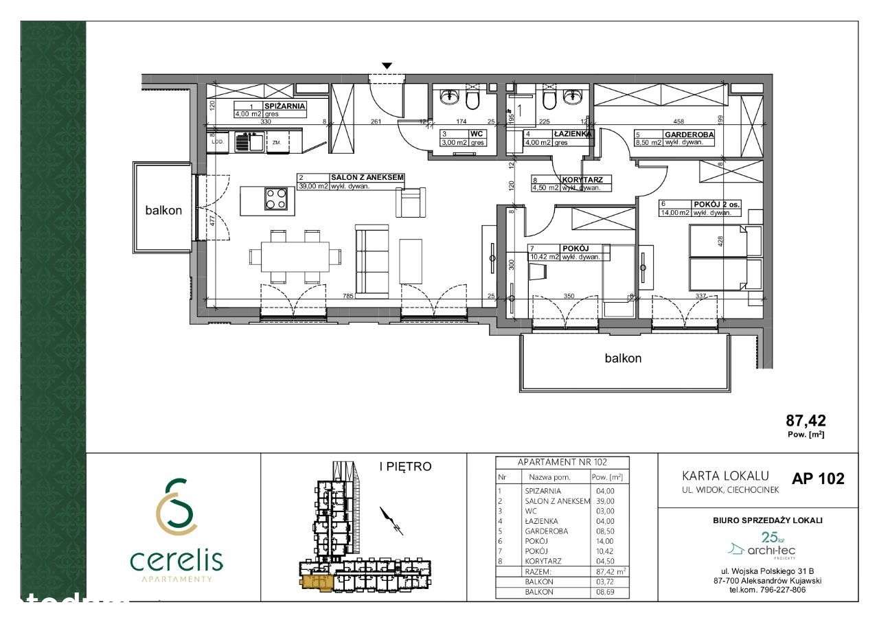 Elegancki Apartament w Wersji Natural – 87,42 m²-12